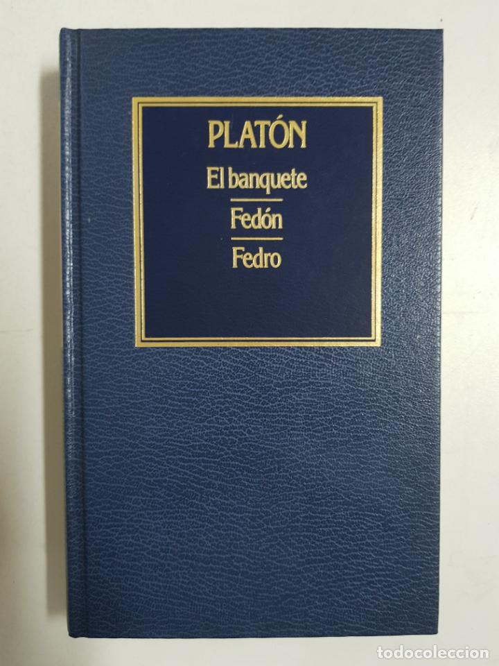 Libros: EL BANQUETE, FED&Oacute;N, FEDRO / Plat&oacute;n - Foto 1