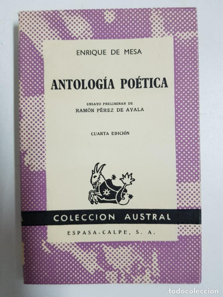 Libros: Antolog&iacute;a po&eacute;tica / Enrique de Mesa - Foto 1