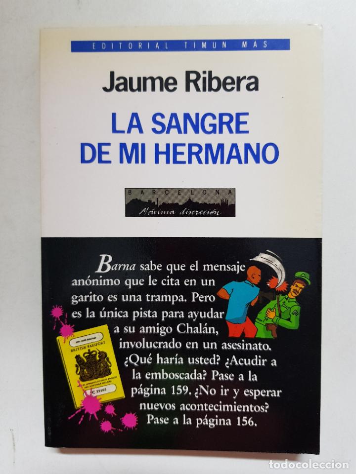 Libros: La sangre de mi hermano / Jaume Ribera - Foto 1