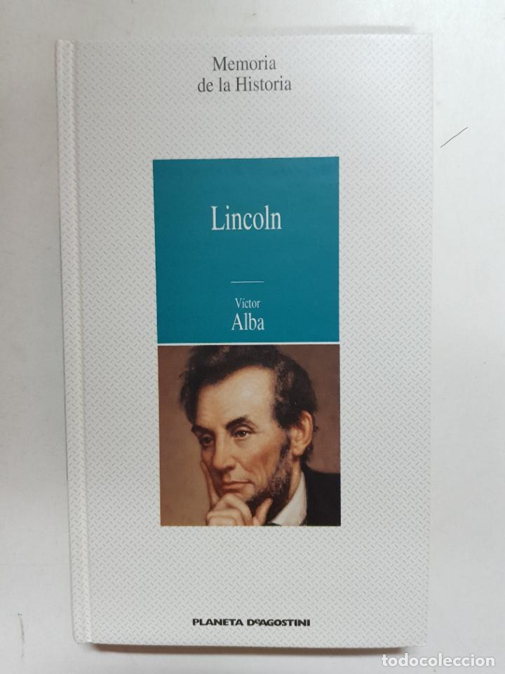 Libros: Lincoln. Memoria de la historia / Victor Alba - Foto 1