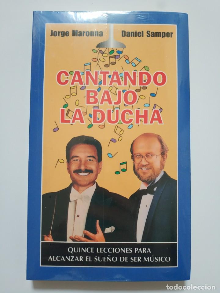 Libros: CANTANDO BAJO LA DUCHA JORGE MARONNA DANIEL SAMPER.- NUEVO PRECINTADO - Foto 1