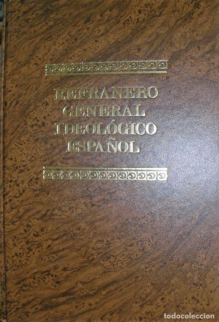 Libros: Refranero General Ideol&oacute;gico Espa&ntilde;ol - Foto 1