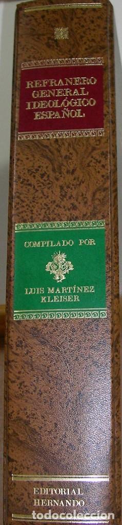 Libros: Refranero General Ideol&oacute;gico Espa&ntilde;ol - Foto 2