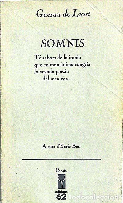 Libros: Somnis - Guerau de Liost - Foto 1
