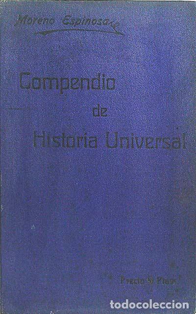 Libros: Compendio de Historia Universal - Antonio Moreno Espinosa - Foto 1