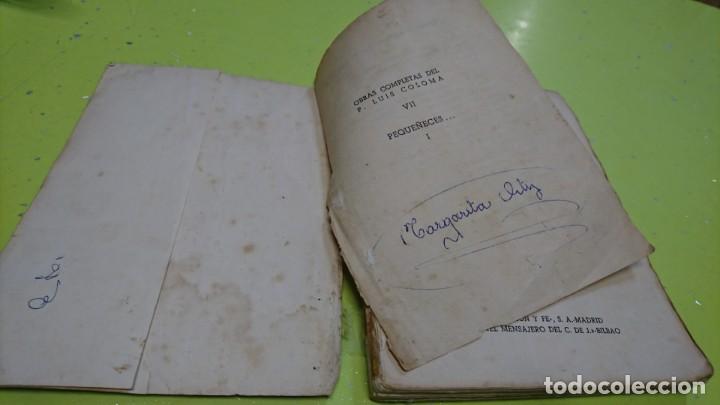 Libros: PEQUE&Ntilde;ECES I, P. LUIS COLOMA, 1950 - Foto 2