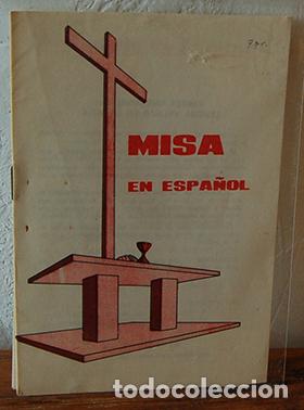 Libros: MISA EN ESPA&Ntilde;OL - Foto 1