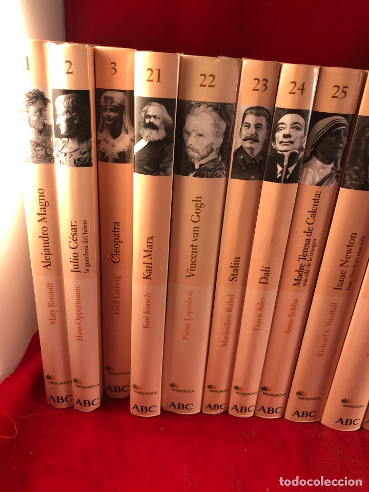 Libros: Colecci&oacute;n de libros biblioteca ABC protagonistas de la historia - Foto 2