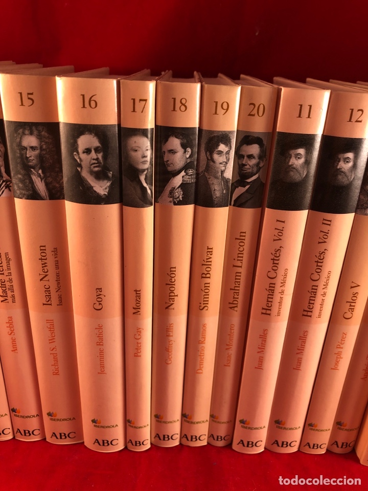 Libros: Colecci&oacute;n de libros biblioteca ABC protagonistas de la historia - Foto 3