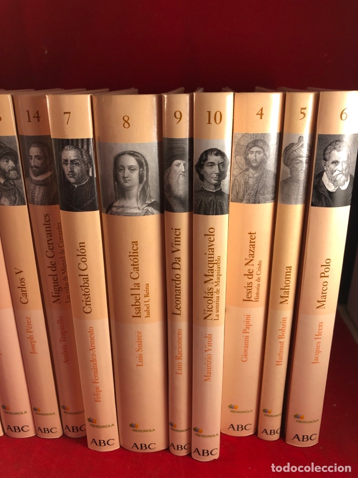 Libros: Colecci&oacute;n de libros biblioteca ABC protagonistas de la historia - Foto 4