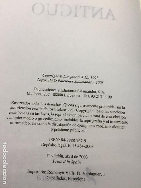 Libros: ORO ANTIGUO - Marco Buticchi - Foto 3