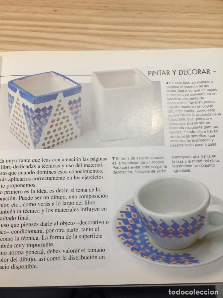 Libros: TALLER DE MANUALIDADES: Pintar Y Decorar - varios - Foto 2
