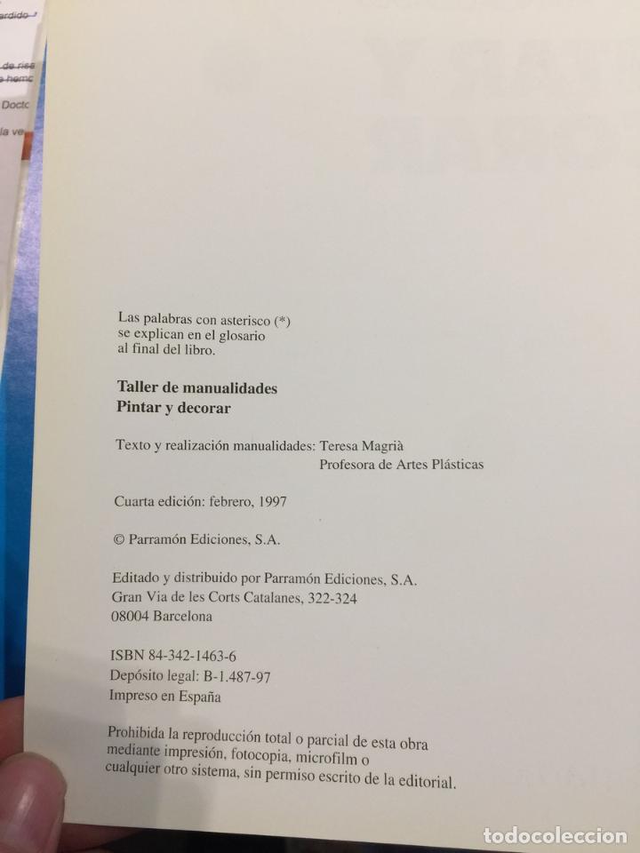 Libros: TALLER DE MANUALIDADES: Pintar Y Decorar - varios - Foto 3