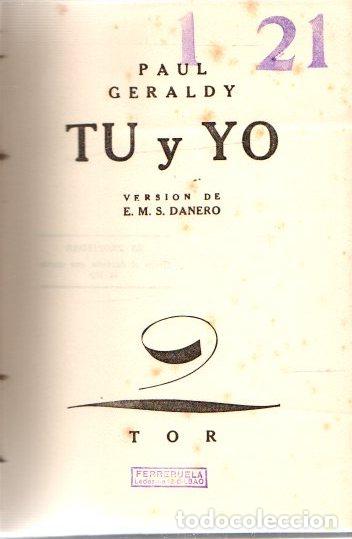 Libros: Tu y yo - Geraldy, Paul - Foto 1
