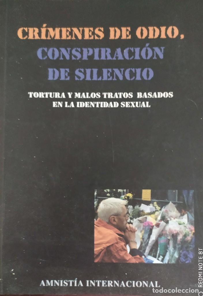 Libros: Cr&iacute;menes de odio - Amnist&iacute;a Internacional - Foto 1