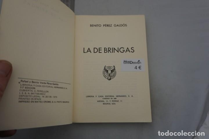 Libros: (8F) LA DE BRINGAS - BENITO PEREZ GALDOS / EDITORIAL HERNANDO - Foto 2