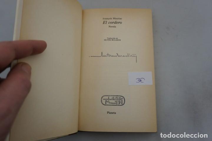 Libros: (8G) EL CORDERO - FRAN&Ccedil;OIS MAURIAC / PLANETA - Foto 3