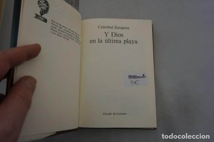 Libros: (8G) Y DIOS EN LA ULTIMA PLAYA - CRISTOBAL ZARAGOZA / CIRCULO DE LECTORES - Foto 3