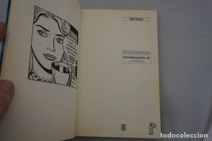 Libros: (8G) GENERACION X - DOUGLAS COUPLAND / EDICIONES B - Foto 3