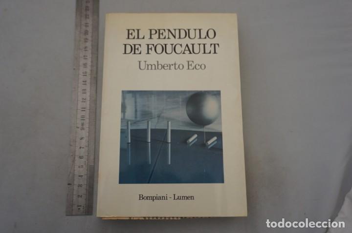 Libros: (8G) EL PENDULO DE FOUCAULT - UNBERTO ECO / EDITORIAL LUMEN - Foto 1