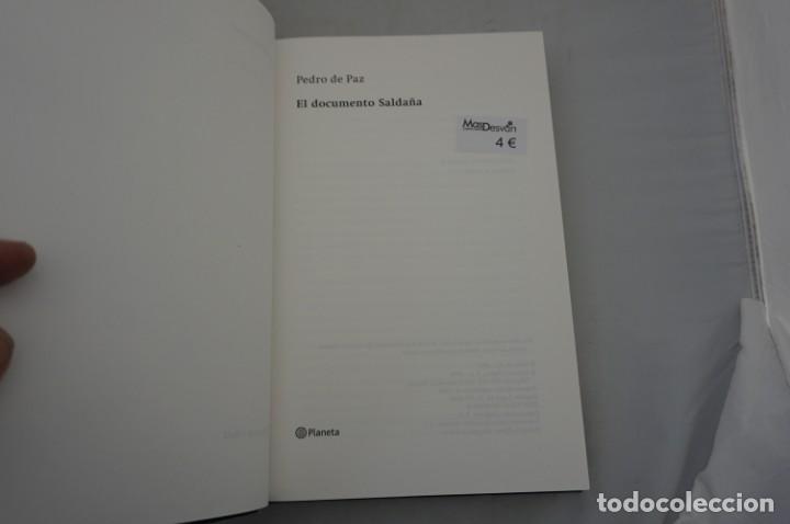 Libros: (9A) EL DOCUMENTO SALDA&Ntilde;A - PEDRO DE PAZ / PLANETA - Foto 3