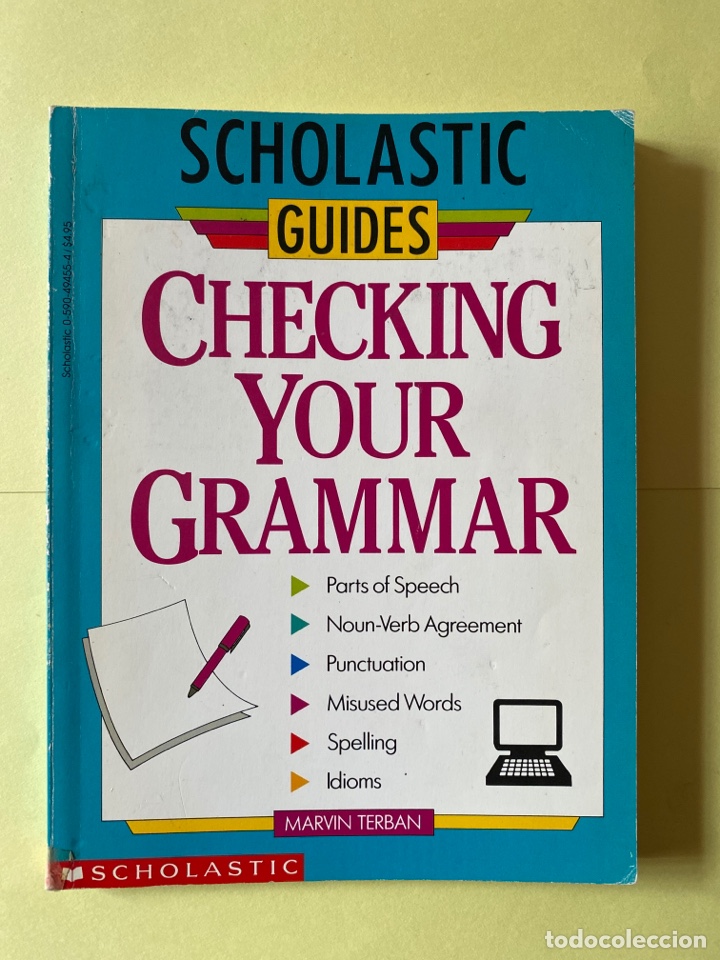 Libros: Libro. Gram&aacute;tica inglesa. Checking your grammar. Scholastic - Foto 1