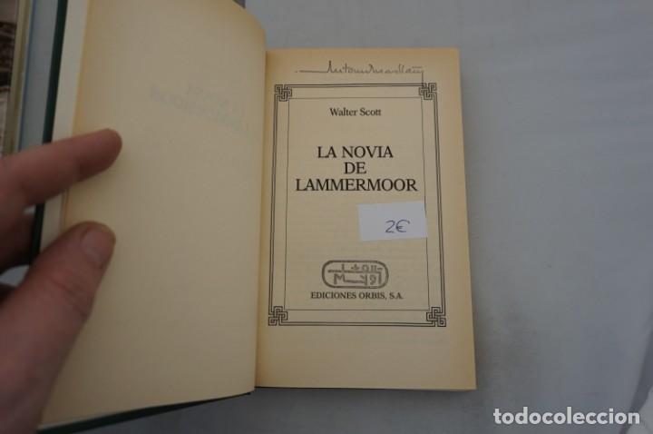 Libros: (9A) LA NOVIA DE LAMMERMOOR - WALTER SCOTT / EDICIONES ORBIS - Foto 3
