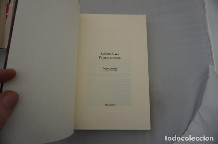 Libros: (9E) POEMAS DE AMOR - ANTONIO GALA / PLANETA - Foto 3
