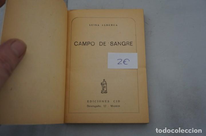 Libros: (9E) CAMPO DE SANGRE - LUISA ALBERCA / EDICIONES CID - Foto 2