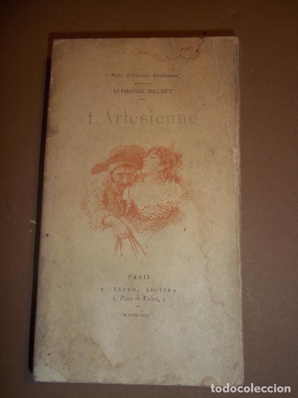 Libros: LArl&eacute;sienne. Pi&egrave;ce en cinq tableaux. Illustrations de Gambard et Marold. - Daudet, Alphonse. - Foto 1