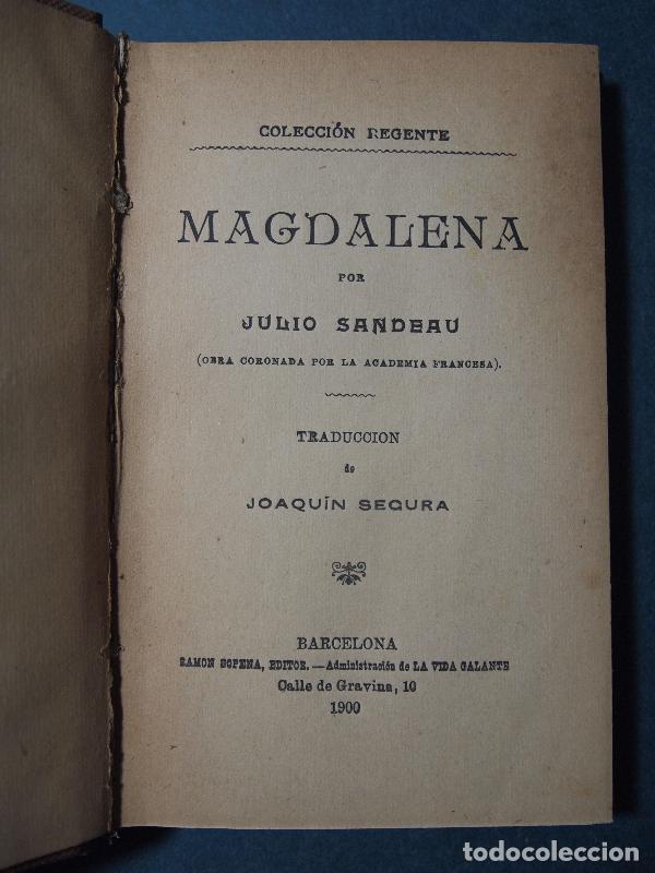 Libros: Magdalena. - Sandeau, Julio. - Foto 1