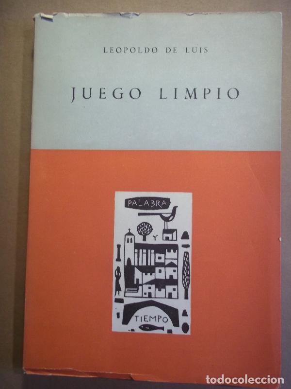 Libros: JUEGO LIMPIO. - LUIS, Leopoldo de. - Foto 1