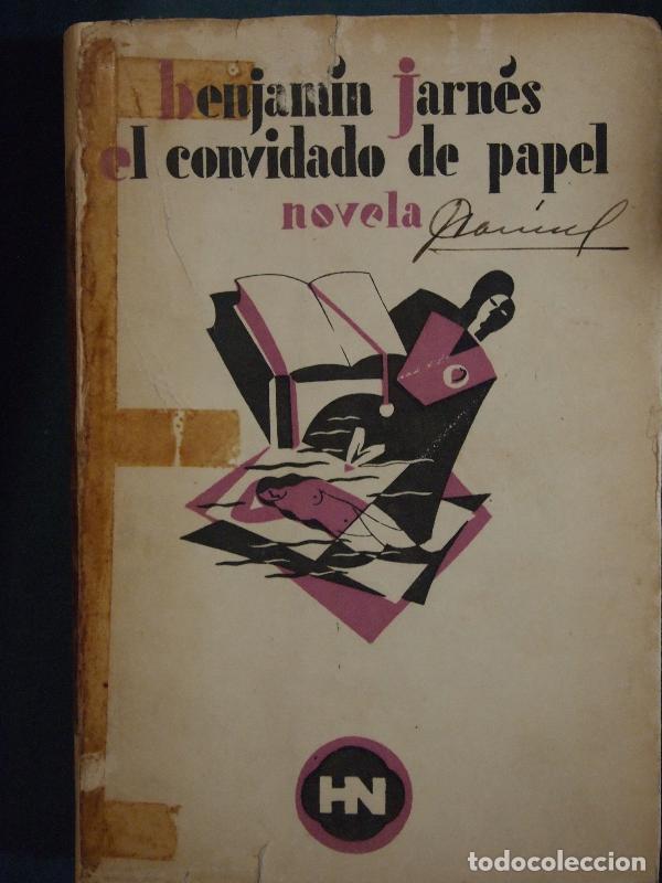 Libros: EL CONVIDADO DE PAPEL. Novela. - JARN&Eacute;S, Benjam&iacute;n. - Foto 1