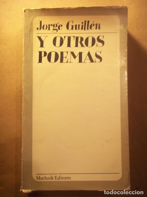 Libros: Y OTROS POEMAS - GUILL&Eacute;N, Jorge. - Foto 1