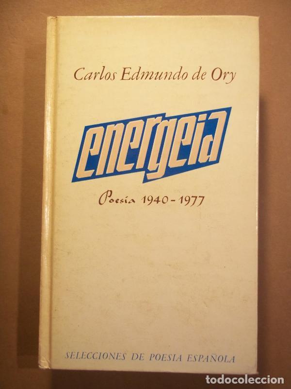 Libros: ENERGEIA - ORY, Carlos Edmundo de. - Foto 1