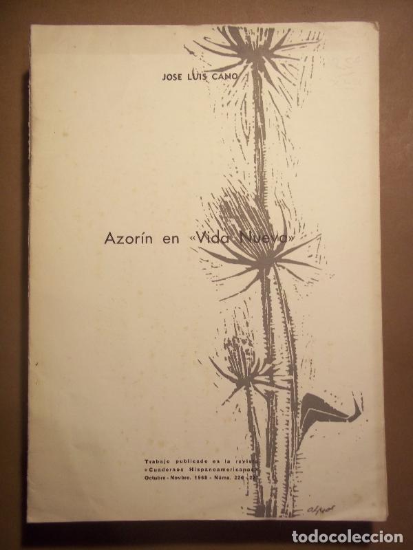 Libros: Azor&iacute;n en Vida Nueva. - (Azor&iacute;n) Cano, Jos&eacute; Luis. - Foto 1