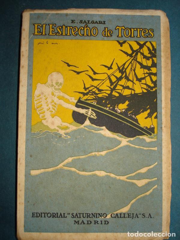 Libros: El Estrecho de Torres. - Salgari, Emilio. - Foto 1