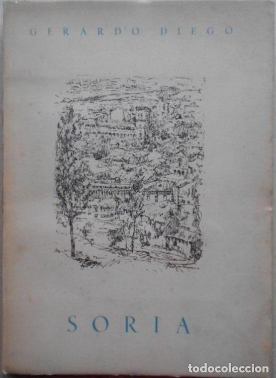 Libros: SORIA. Ilustraciones de Pedro de Matheu. - DIEGO, Gerardo. - Foto 1
