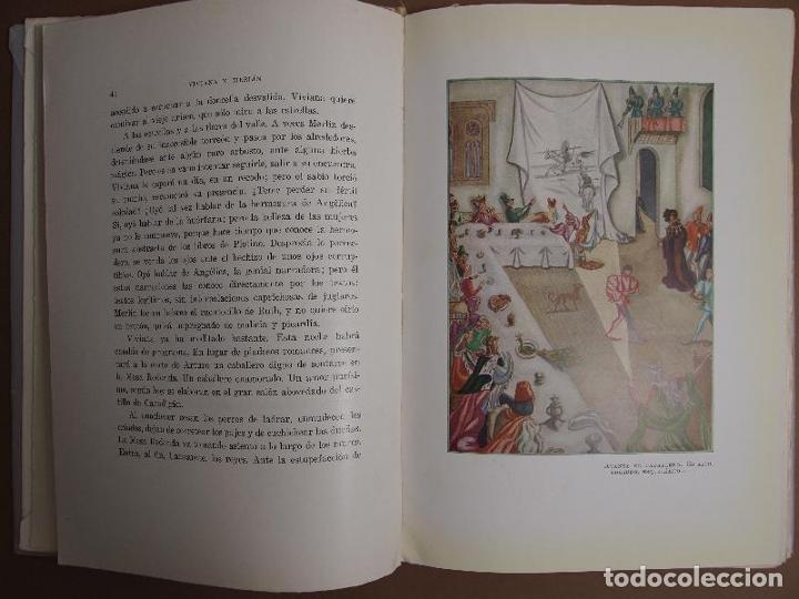 Libri di seconda mano: VIVIANA Y MERLIN. Ornamentaci&oacute;n de Luis Butler. - JARNES, Benajm&iacute;n.