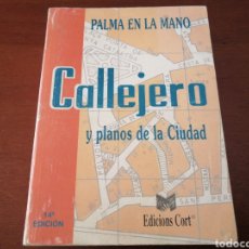 Livres: CALLEJERO Y PLANOS DE PALMA EDICIONS CORT 1997. Lote 204245467