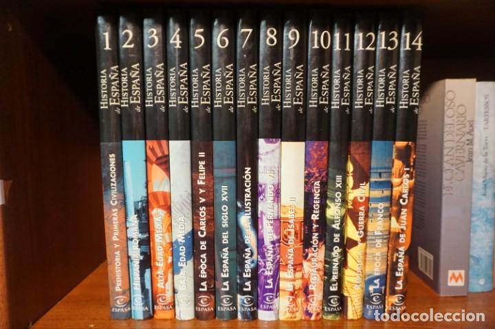 Libros: (9G) 14 TOMOS - HISTORIA DE ESPA&Ntilde;A / ESPASA 1999 - Foto 1
