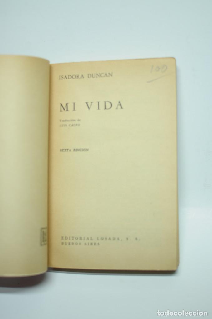 Libros: Mi vida - DUNCAN, Isadora - Foto 2