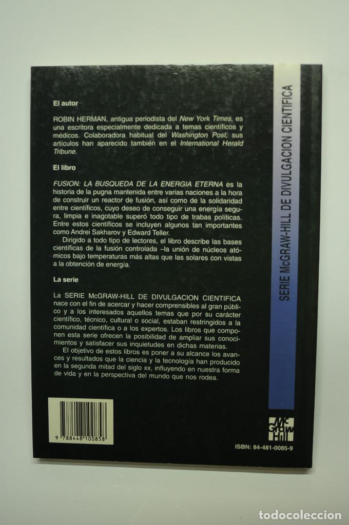 Libros: Fusi&oacute;n. La b&uacute;squeda de la energ&iacute;a eterna - HERMAN, Robin - Foto 6