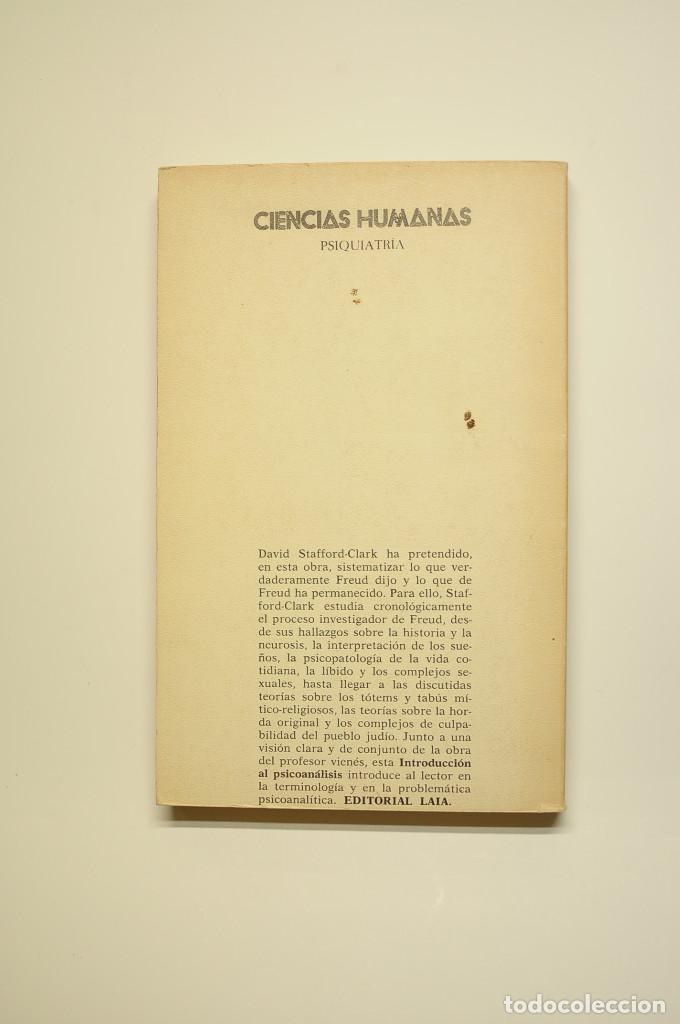 Libros: Introducci&oacute;n al psicoan&aacute;lisis - STAFFORD-CLARK, David - Foto 3