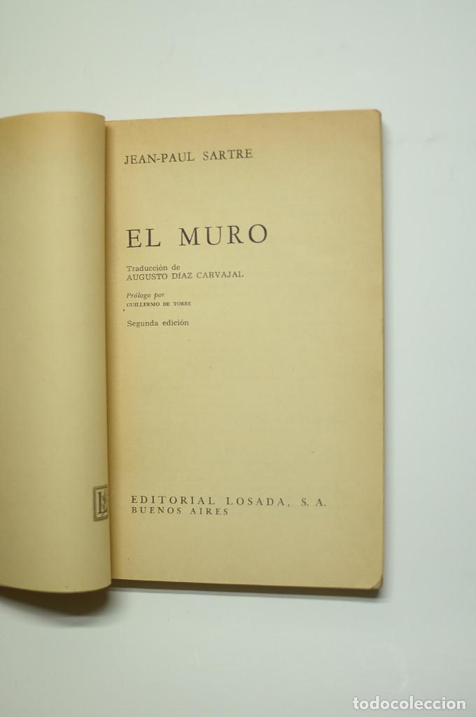 Libros: El muro - SARTRE, Jean - Paul - Foto 2