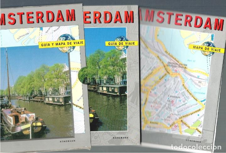 Libros: AMSTERDAM. Gu&iacute;a y mapa de viaje (con estuche) - Robin Gauldie - Foto 1
