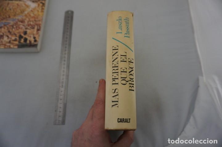 Libros: (10F) MAS PERENNE QUE EL BRONCE - LASZLO PASSUTH / LUIS DE CARALT 1&ordf; EDICION 1971 - Foto 2