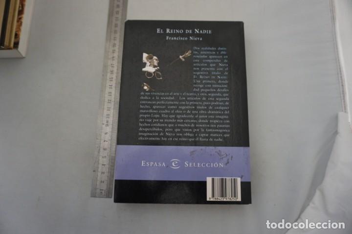 Libros: (10F) EL REINO DE NADIE - FRANCISCO NIEVA / ESPASA - Foto 5