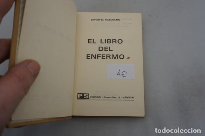 Libros: (10F) EL LIBRO DEL ENFERMO - JAVIER G. GALDEANO / EDITORIAL COVARRUBIAS - Foto 2