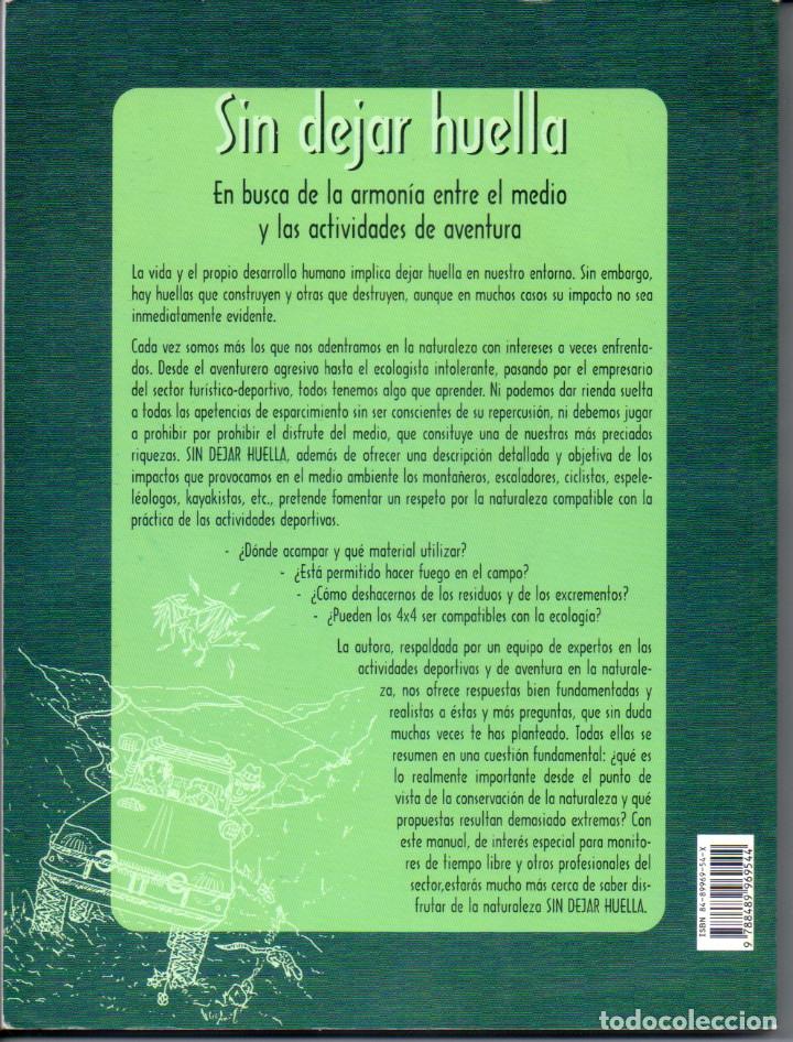Libros: LIBRO : SIN DEJAR HUELLA - ANA MUGARRA - Foto 2